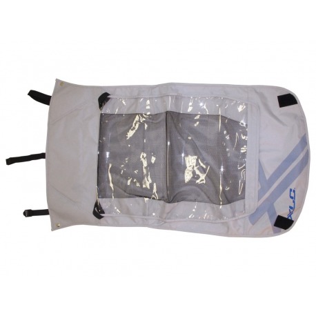 Capote 2en1 pour remorque enfant XLC Mono² pour XLC Mono² bleu/argent à partir de 2016