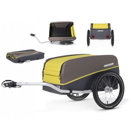 Remorque Croozer Cargo Kalle (E) 2020 vert citron, manuel dans la langue du pays