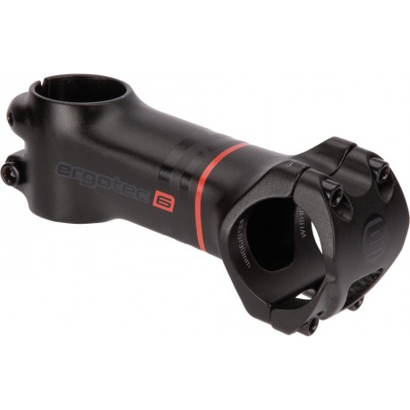 Potence A-Head Ergotec Ray Ø35mm aluminium, noir 7°, 110mm