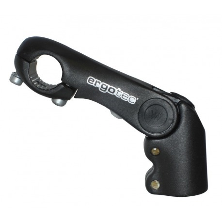 Potence A-Head Ergotec Cobra Vario 110m Alu,noir,1 1/8", -10/+60°, 40mm
