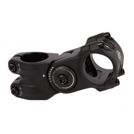 Potence A-Head Ergotec Octopus 2 alu, noir, 1 1/8",Ø 31.8mm, 75mm