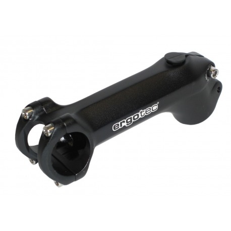Potence A-Head Ergotec Charisma alun., noir, 1 1/8", Ø 31.8mm, 130mm, 20°