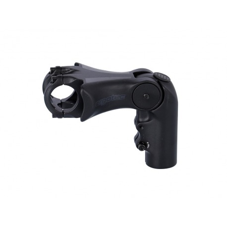 Potence A-Head Ergotec Integra-B aluminium,noir,1 1/8",Ø31.8mm, 110mm