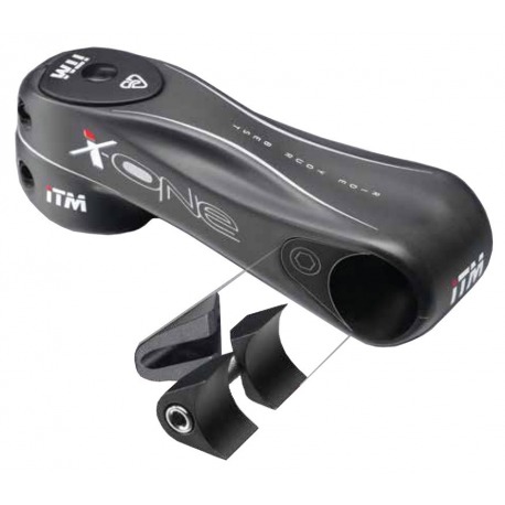 Potence A-Head ITM X-One Carbon 1 1/8",Ø31.8mm,6°,100mm,Fullcarbon