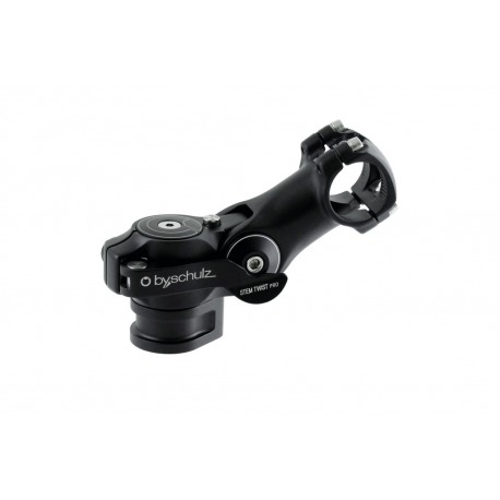 Potence by.schulz Stem Twist Pro SDS 88mm, montage sur barre 31.8mm, noir