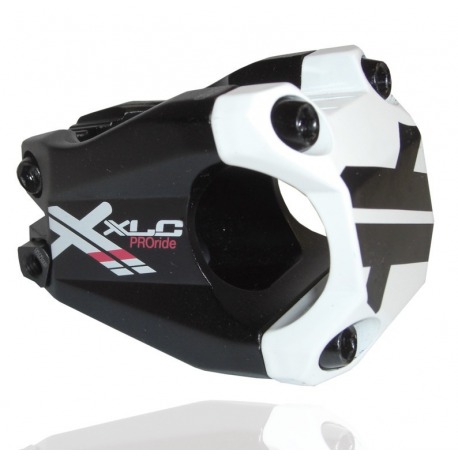 XLC Pro Ride, Potence A-Head ST-F02 1 1/8" Ø 31.8 mm, 40 mm, noir/blanc