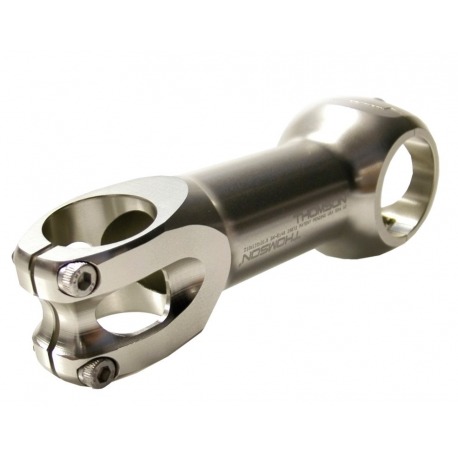 Potence Thomson Elite X2 A-Head argent 1-1/8" x 10° x 110mm x 31.8mm f.bar