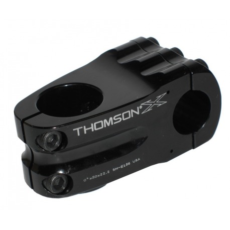 Potence Thomson Elite BMX A-Head noir 1-1/8" x 0° x 50mm x 22.2mm p. guidon