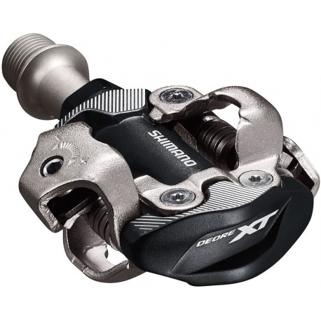 Pédale VTT SPD Shimano PDM8100 unilatéral, noir