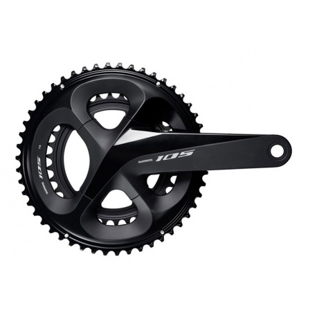 Shimano 105 34/50 d. 172,5 mm FC-R7000 noir, avec axe, 11-s.