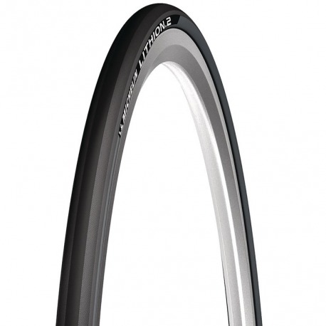 Pneu souple Michelin Lithion 2 28" 700x25 25-622 gris foncé