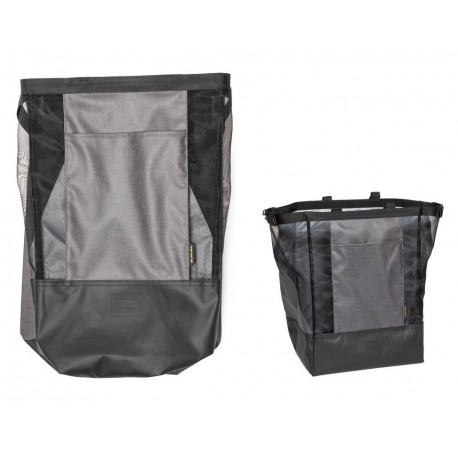Sac de marché inférieur pour Burley Travoy environ 40 litres noir/gris