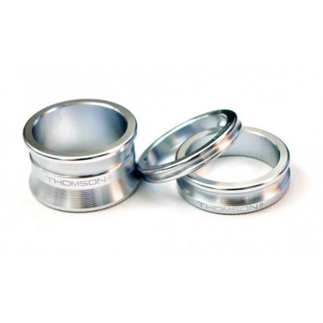 Kit d'entretoises Thomson argent, 5mm/10mm/20mm