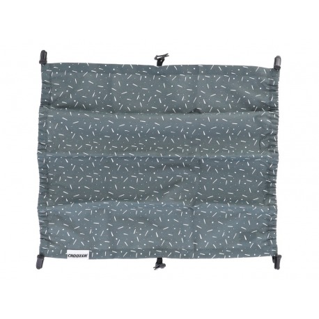 Parasol pour remorque Kid Vaaya 2 gris bleu/blanc, à partir de 2014