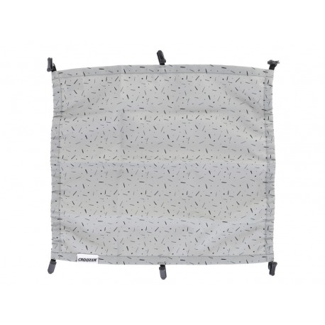 Parasol pour remorque Kid Keeke 2 p.Croozer Kid Keeke2,gris/fa,ab2014