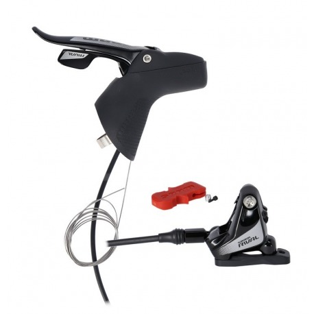Levier de frein à disque Sram DroActuatorRival hydr.,gauche,RT,2000mm,FM,nég.+étrier