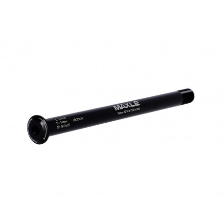 Axe arrière VTT Sram Maxle Stealth noir, L174 / TL16mm, filetage M12x1.0, Boost