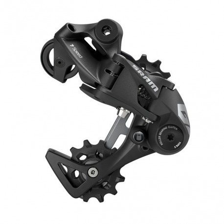 Dérailleur arrière Sram GXDH A3 Exact Actuation 7 vitesses, noir, alu/acier, moyen, 28 dents