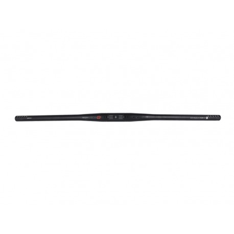 Guidon Ergotec FLAT BAR 31.8 aluminium, noir/mat, Ø31.8mm, 780mm, 12°/0°