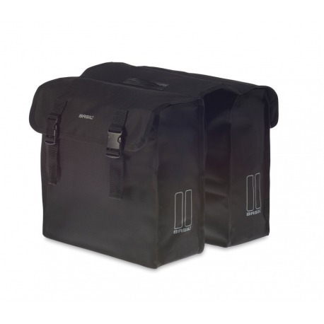 Sacoche de selle noire Basil Mara XL, 36x14x42,5cm, 35 litres