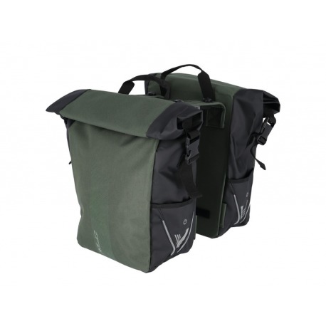 XLC Rolltop Pannier avec V-vert clair MIK