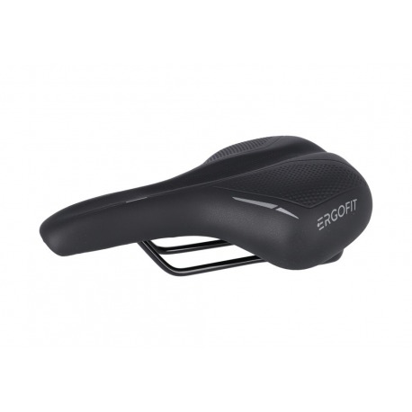 Selle de trekking XLC Viale EL noir, homme, 275x185mm, 465g