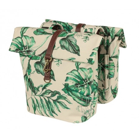 Sacoche de selle Basil Ever-Green sandshell beige, 28x16x35cm