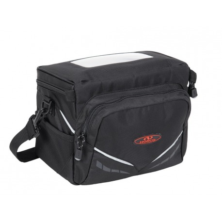 Sacoche de guidon Norco Frazer noire, 26x19x19cm, sans adaptateur de guidon