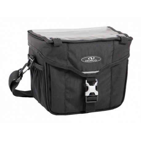 Sacoche de guidon Norco Clifden Class série Black, 25x20x14cm, sans adaptateur de guidon