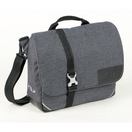 Sacoche de guidon Norco Norwich Urban tweed-gris, 30x25x10cm, sans adaptateur de guidon
