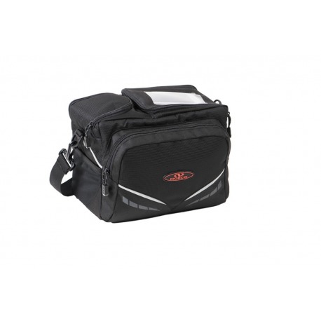 Sacoche de guidon Norco Kansas noire, 26x20x20cm, sans adaptateur de guidon