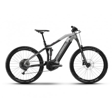 Vélo électrique double suspension 27 5" Haibike FullSeven 7 i630Wh 12-G NX Eagle platin/anthracite Mod. 2021