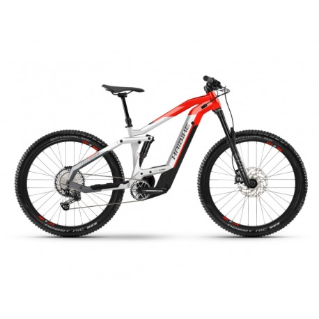 Vélo électrique double suspension 27 5" Haibike FullSeven 9 i625Wh 12-G Deore cool grey/red Mod. 2021