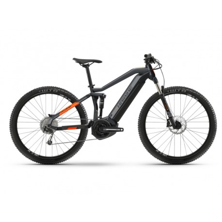 Vélo électrique tout suspendu 29" Haibike FullNine 4 i500Wh 10-G Deore coolgrey/lava matte Mod. 2021