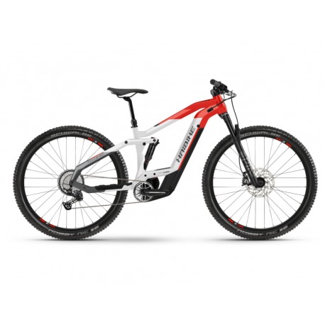 Vélo électrique double suspension 29" Haibike FullNine 9 i625Wh 12-G Deore coolgrey/red Mod. 2021