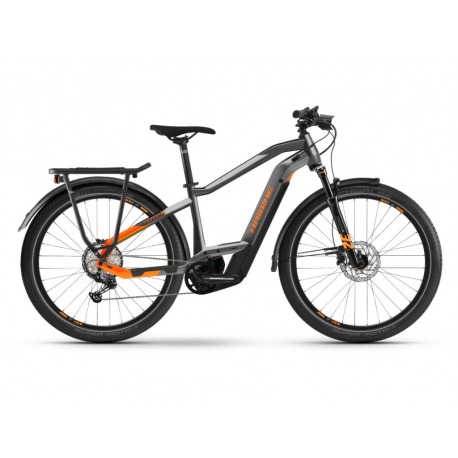 Vélo électrique Haibike Trekking 10 Unisexe titan/lava matte Mod. 2022