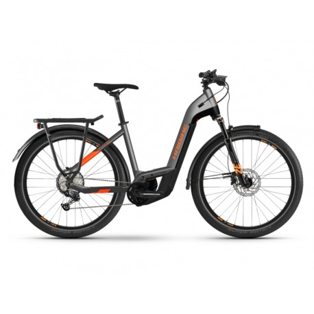 Vélo électrique Haibike Trekking 10 LowStep Titan/Lava Matte 2022