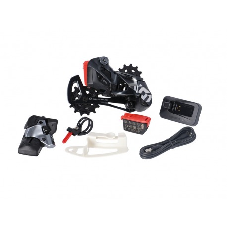 Upgrade Kit Sram t.X01 EagleAXS Groupset 12 vitesses gris lunaire