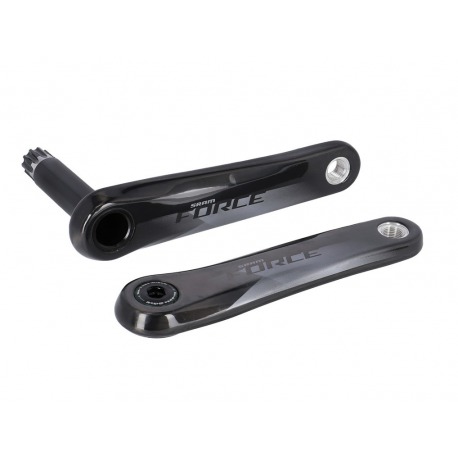 Pédalier SramForceD1 24mm GXP 165mm 00.3018.273.006,brillant,DM,avec obb/araignée