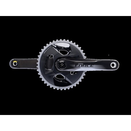 Manivelles Sram Force Wide D1 DUB 175mm sans BB-BB,DM,carbone,43-30d.12v