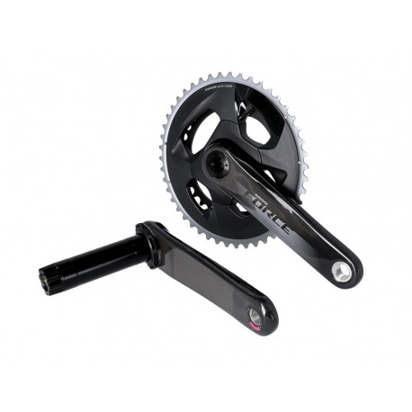 Manivelles Sram Force D1 DUB 170mm sans axe DUB,DM,alu/carbone,ne,46-33d.12v