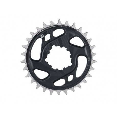 Plateau Sram X-Sync 2 Eagle Boost DM 30t, gris, alu, déport 3 mm, 11.6218.046.004