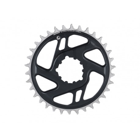 Plateau Sram X-Sync 2 Eagle Boost DM 34t, gris, alu, déport 3 mm, 11.6218.046.006