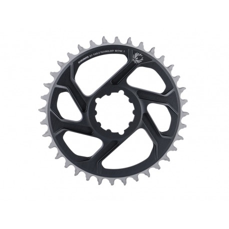Plateau Sram X-Sync 2 Eagle DM 36t, gris, alu, déport 6 mm, 11.6218.047.004