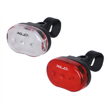 Set d'éclairage de sécurité XLC Naiad CL-S52 éclairage de sécurité personnel, sans StVZO