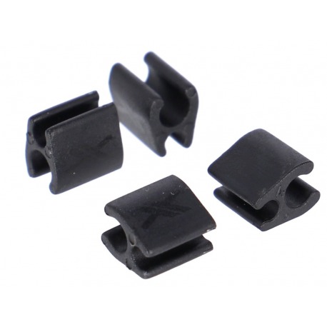 XLC Serre-câble pour câble Di2 BR-X121 Ø2.5mm, gaine Ø4mm 30 par jeu