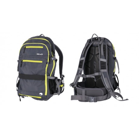 Sac à dos XLC E-Bike BA-S98 gris/jaune 23 litres