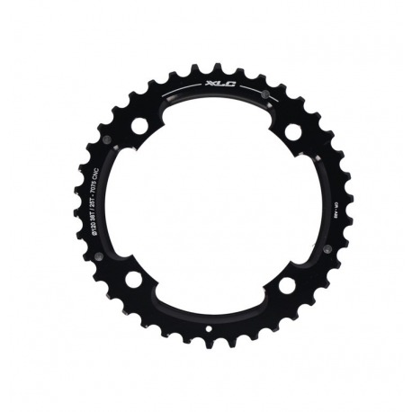 XLC Plateau CR-A22 Sram 2x10-v., Ø120mm, 38 dents