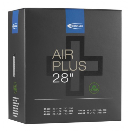 Chambre à Air Schwalbe SV 17AP Air Plus 28" 37/47-622/635 IB40mm