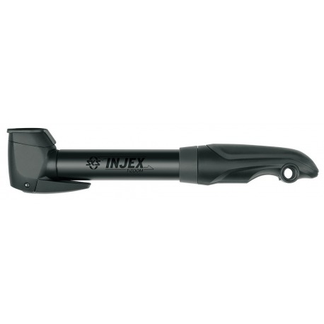SKS Injex T-Zoom Mini Pompe Noir 256mm, Noir, Tête Multi Valve